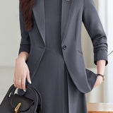 Minimalist Elegant Commuter Dress Set