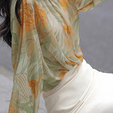 Fashionable elegant printed shirt
