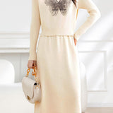 Knit Two-Piece Sweater Dress
