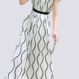 Short-Sleeve Fashionable Dress - liwisi