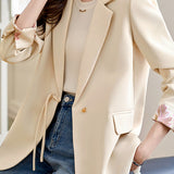 Elegant Office Neo-Chinese Style Blazer