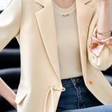 Elegant Office Neo-Chinese Style Blazer