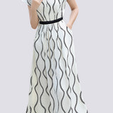 Short-Sleeve Fashionable Dress - liwisi