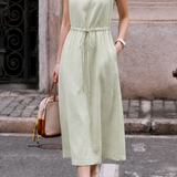 French Elegant Lantern Sleeve Blouse And Tank Dress Two-Piece Set