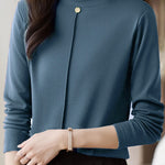 Simple and Versatile Casual Base Shirt - liwisi