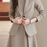 Minimalist Elegant Commuter Dress Set