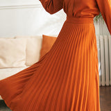 Office Work Polo-Collar Dress