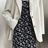 Vintage Corduroy Metal Button Blazer