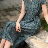 Vintage Temperament Printed Dress - liwisi