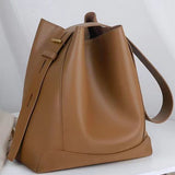 Elegant Commuter Bucket Bag For Shoulder & Hand Carry
