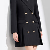 Casual Slim-Fit Blazer Dress - liwisi