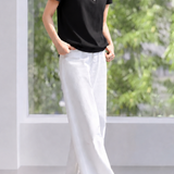 Casual Commuter Lapel Ring Half-Zip Slim-Fit T-Shirt