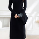Knit Two-Piece Sweater Dress
