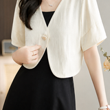 Elegant Cropped Blazer
