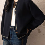 Elegant Air Cotton Bomber Jacket