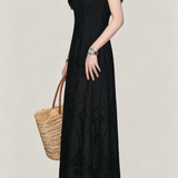Elegant Jacquard Dress