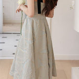 French-style elegant slip evening dress