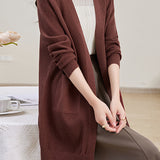 Basic V-Neck Knit Cardigan - 2 Colors Available