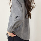 Vintage Commuter Vertical Stripe Shirt