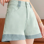 Casual Spliced A-Line Jeans - liwisi