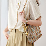 Temperament Lace Round Neck Embroidery Short Sleeve Shirt
