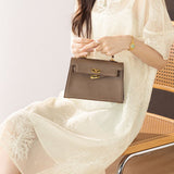 French Date Embroidery Lantern Sleeve Women's Dress