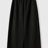 Straight Back Slit Long Skirt - 2 Colors Available