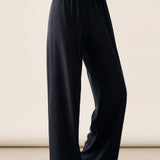 Versatile Minimalist Wide-Leg Straight Pants