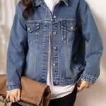 Early Autumn Casual Versatile Denim Jacket - liwisi