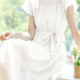 Casual Ruffle Edge Cake Dress