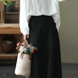 Pintuck Cape Shoulder Jacquard Blouse - 2 Colors Available
