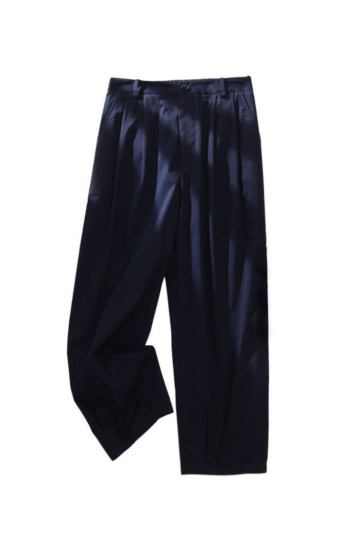 タックインシンプルロングパンツ　2色入 - liwisi