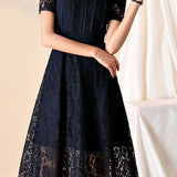 Stylish and Elegant Lace Dress - liwisi