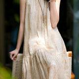 French Gentle Printed Tank Dress