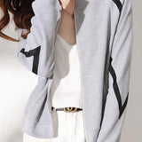 Cropped Baseball Jacket