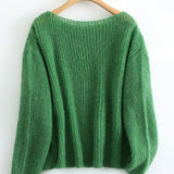 Round Neck Lace Knit Top - 5 Colors Available