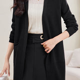 Basic V-Neck Knit Cardigan - 2 Colors Available