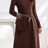 Knit Two-Piece Sweater Dress