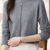 Simple and Versatile Casual Base Shirt - liwisi