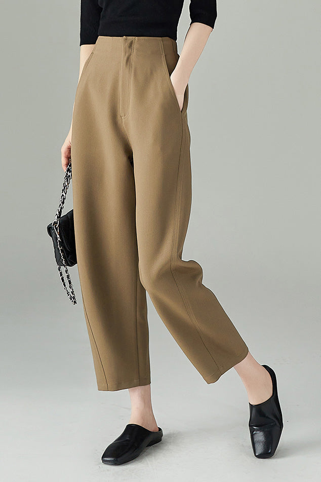 シンプルデザインロングモロッコパンツ　2色入 - liwisi