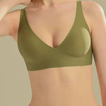Seamless One-Piece Support Fixed Cup Bra - liwisi