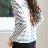 Early Autumn Versatile Fake Two-Piece Knit Top