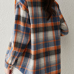 Early Autumn Stylish Casual Checkered Sleeve Shirt - liwisi