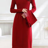 Knit Two-Piece Sweater Dress