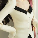 スクエアネックイレギュラーヘムニットトップス　2色入 - liwisi