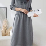 Knit Two-Piece Sweater Dress