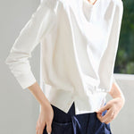 Casual Versatile Round Neck Long-Sleeve T-Shirt - liwisi