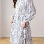 Floral Vintage French Dress - liwisi
