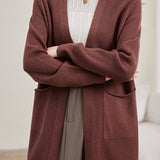 Basic V-Neck Knit Cardigan - 2 Colors Available