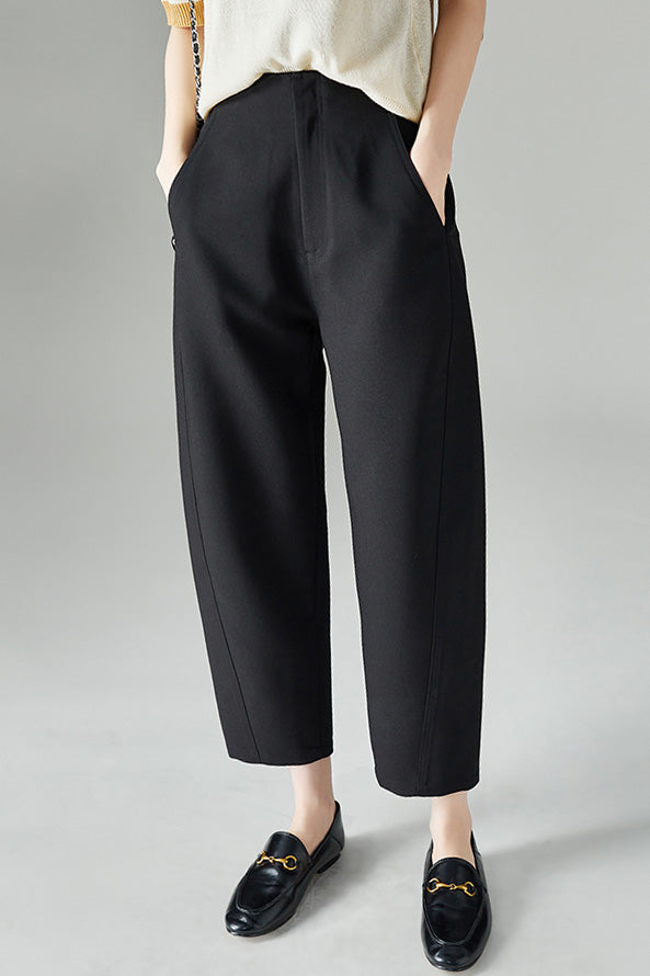 シンプルデザインロングモロッコパンツ　2色入 - liwisi
